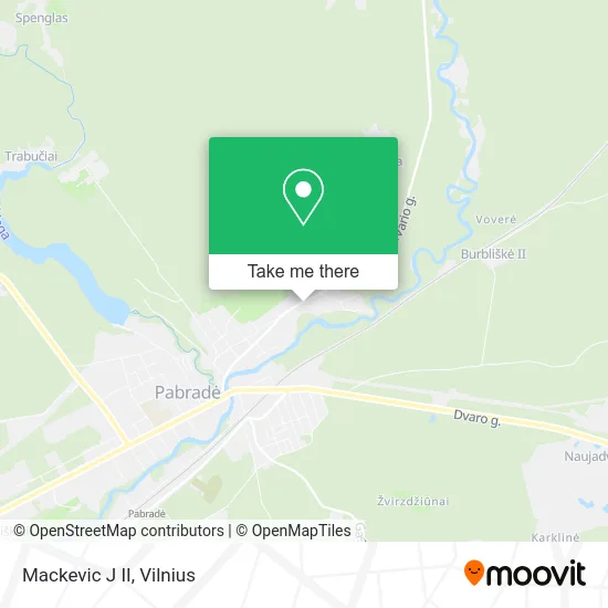 Карта Mackevic J II