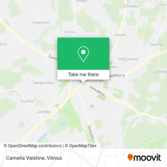 Карта Camelia Vaistine