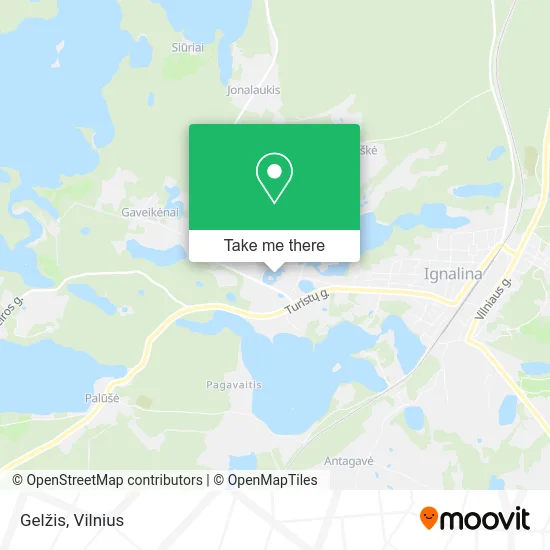 Карта Gelžis
