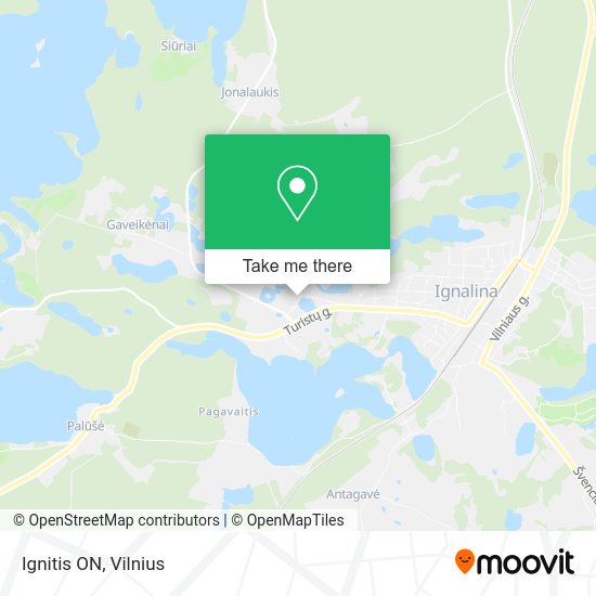 Карта Ignitis ON