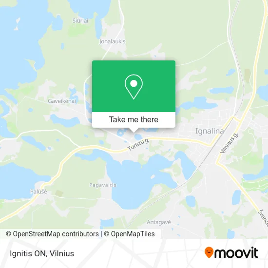 Карта Ignitis ON