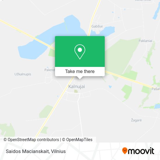 Карта Saidos Macianskait