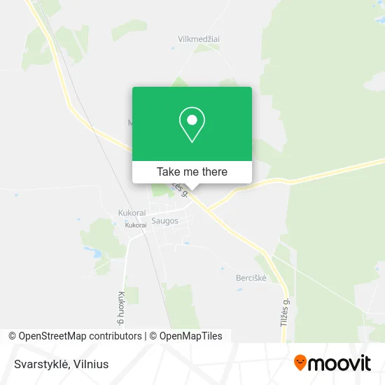 Карта Svarstyklė