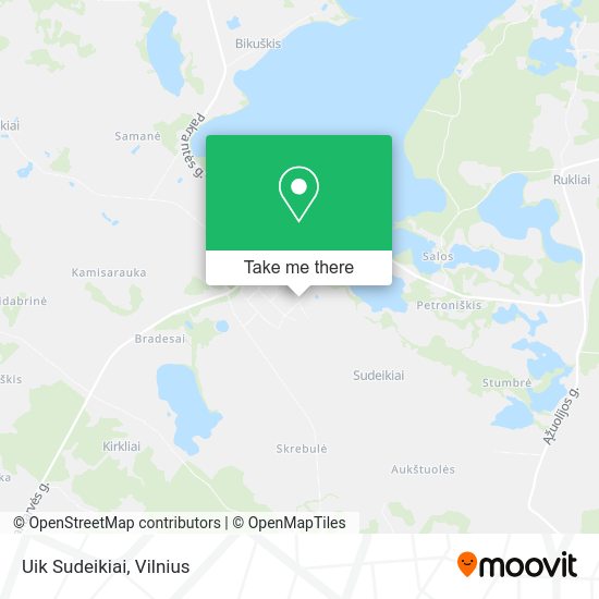Карта Uik Sudeikiai