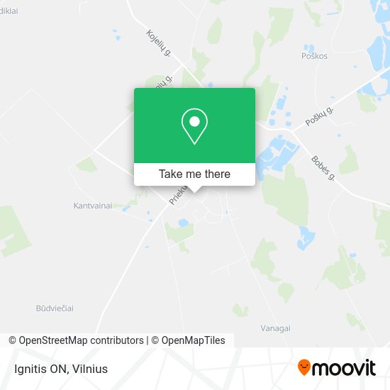 Карта Ignitis ON