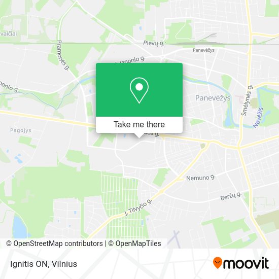 Карта Ignitis ON