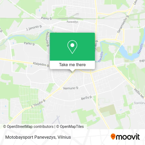 Карта Motobaysport Panevezys
