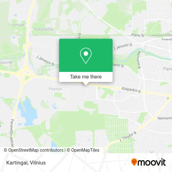 Карта Kartingai