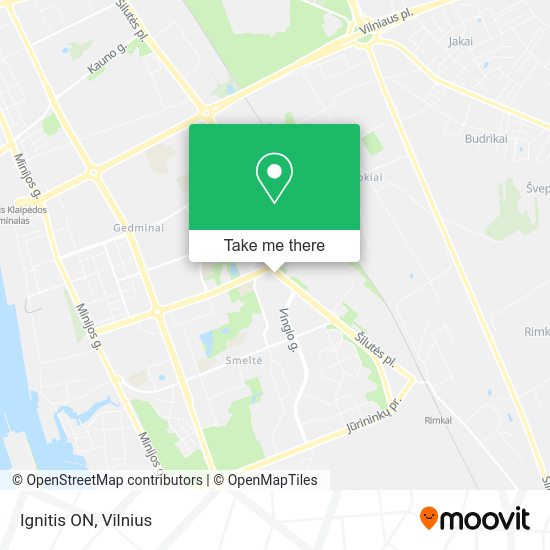 Карта Ignitis ON