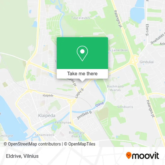 Eldrive map