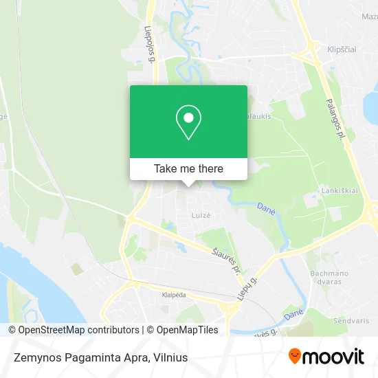 Карта Zemynos Pagaminta Apra