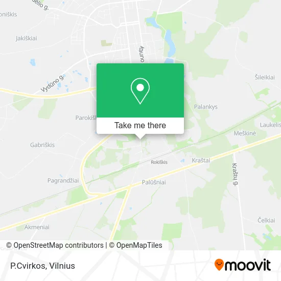 Карта P.Cvirkos