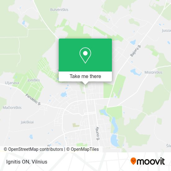 Карта Ignitis ON