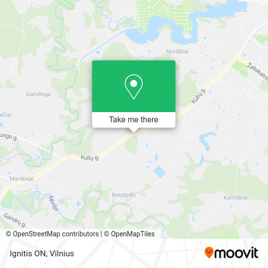 Карта Ignitis ON