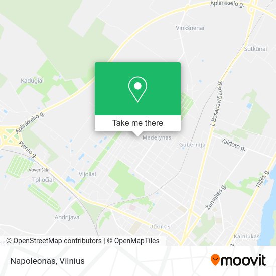 Карта Napoleonas