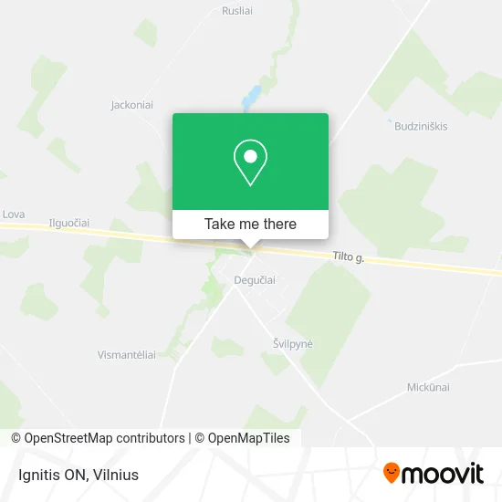 Карта Ignitis ON