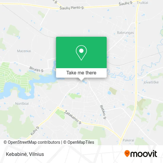 Карта Kebabinė