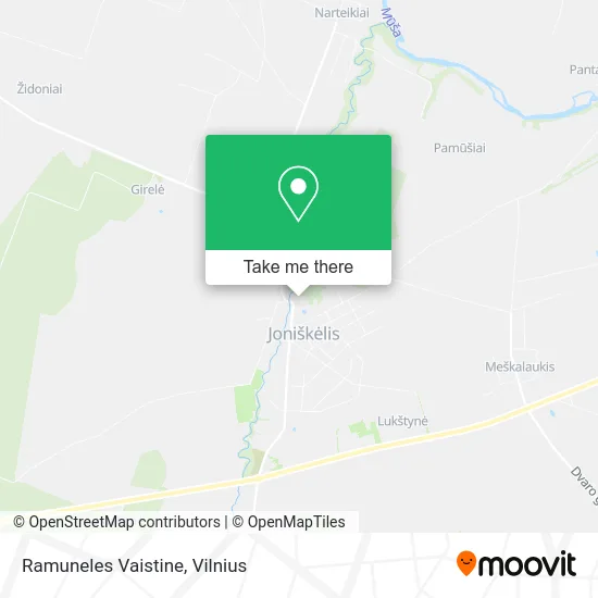 Карта Ramuneles Vaistine