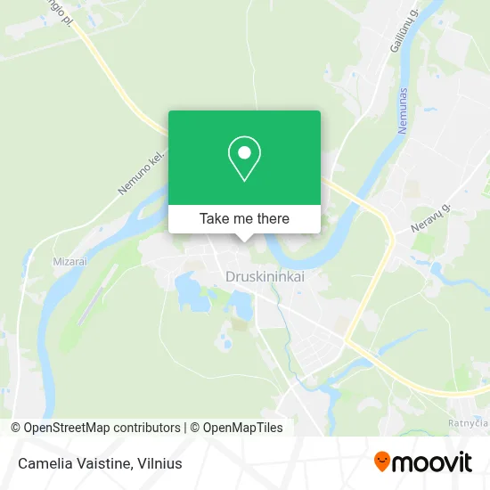 Camelia Vaistine map