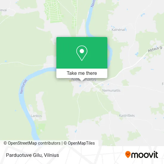 Карта Parduotuve Gilu