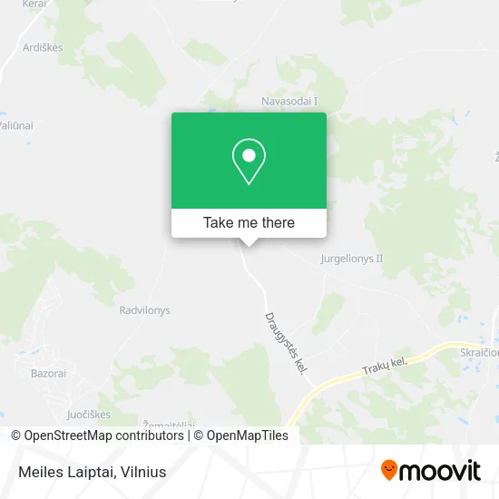 Карта Meiles Laiptai