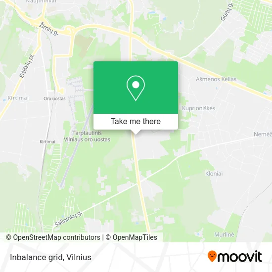 Карта Inbalance grid