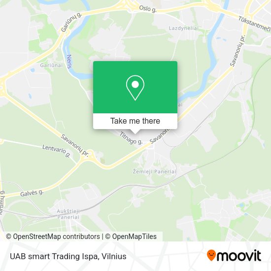 Карта UAB smart Trading Ispa