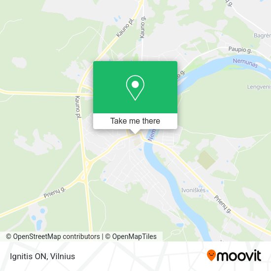 Карта Ignitis ON