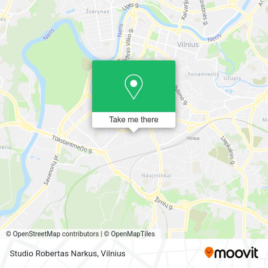 Карта Studio Robertas Narkus