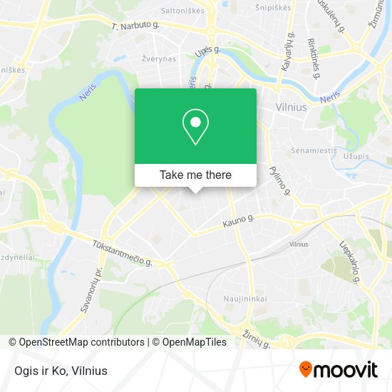 Карта Ogis ir Ko