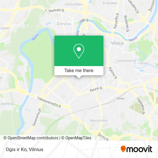 Карта Ogis ir Ko