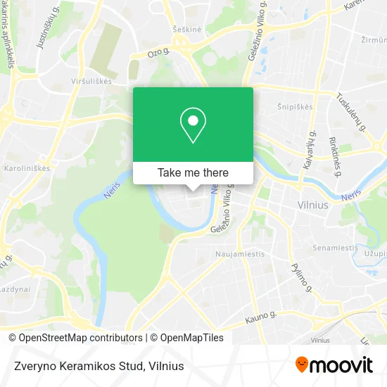 Карта Zveryno Keramikos Stud