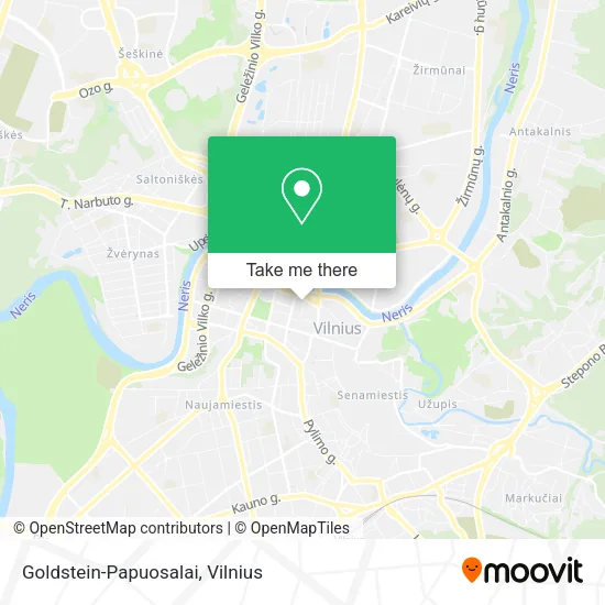 Карта Goldstein-Papuosalai