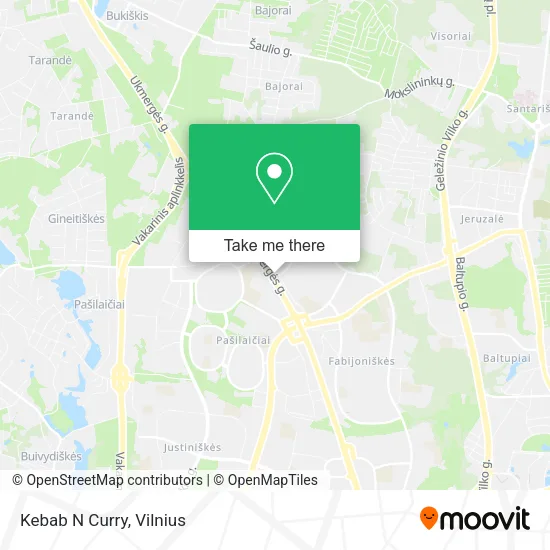 Карта Kebab N Curry