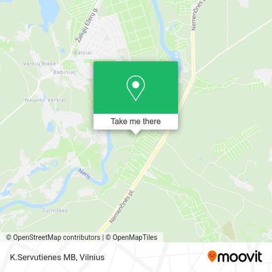 Карта K.Servutienes MB