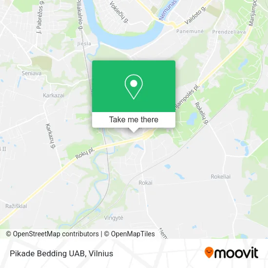 Карта Pikade Bedding UAB