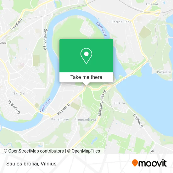 Карта Saulės broliai