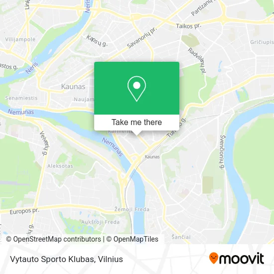 Vytauto Sporto Klubas map