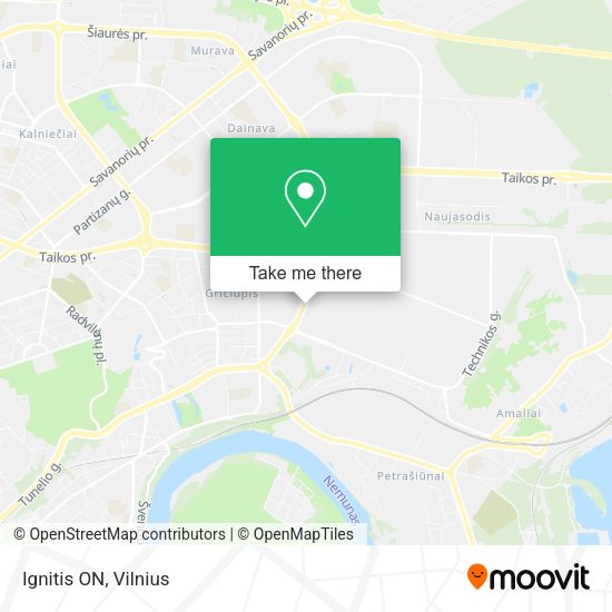 Карта Ignitis ON