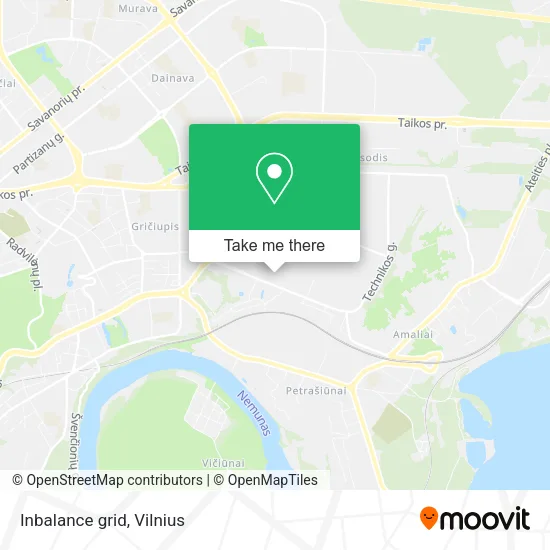 Карта Inbalance grid