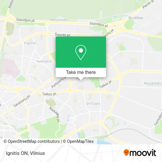 Карта Ignitis ON