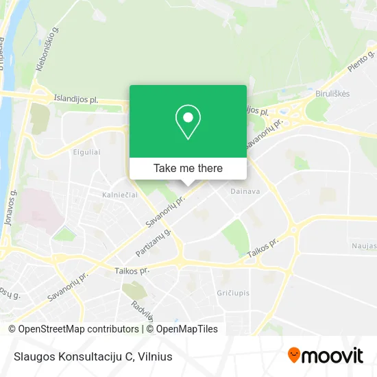Карта Slaugos Konsultaciju C