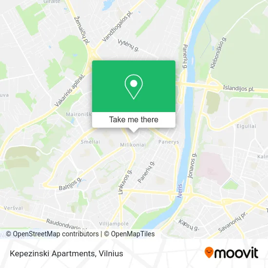 Карта Kepezinski Apartments