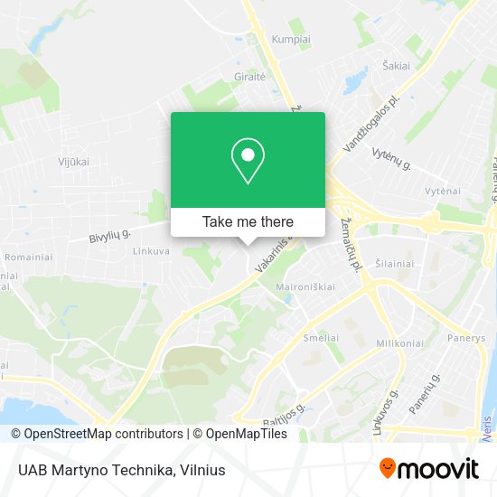 Карта UAB Martyno Technika