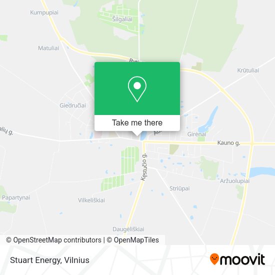 Карта Stuart Energy
