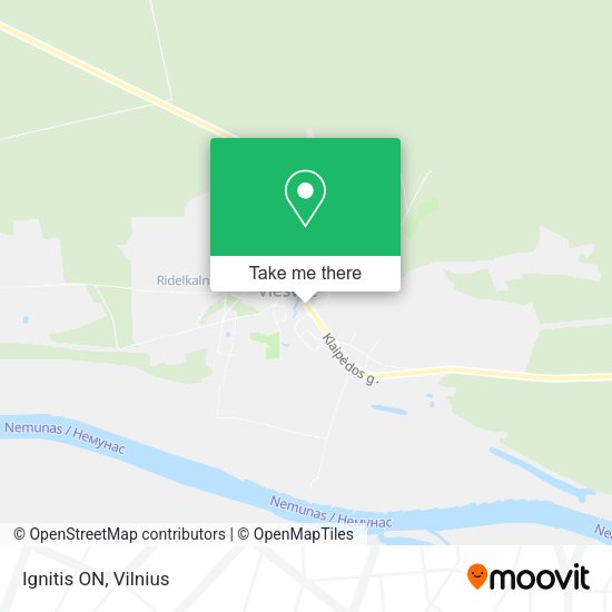 Карта Ignitis ON