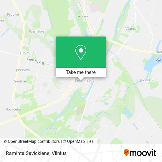 Карта Raminta Savickiene