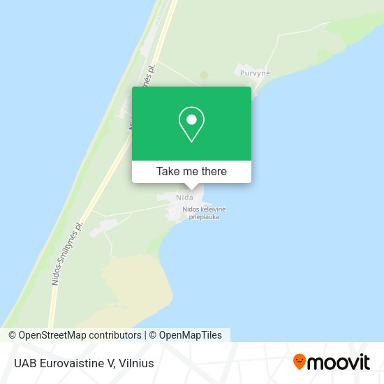 Карта UAB Eurovaistine V