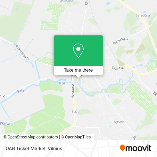 UAB Ticket Market map