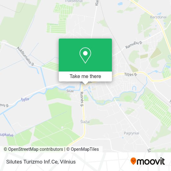 Карта Silutes Turizmo Inf.Ce